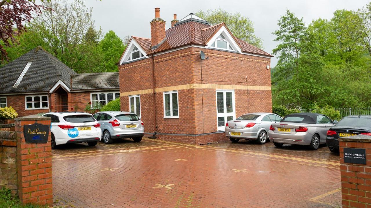 School Path Ironbridge Home With Roof Terrace Esterno foto